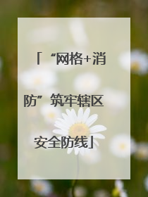 “网格+消防”筑牢辖区安全防线