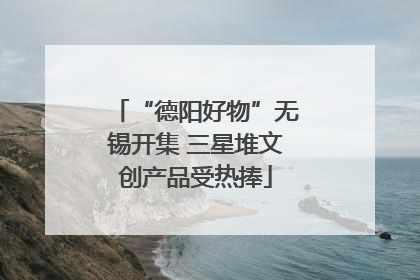 “德阳好物”无锡开集 三星堆文创产品受热捧