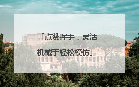 点赞挥手，灵活机械手轻松模仿