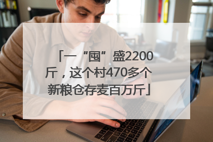 一“囤”盛2200斤，这个村470多个新粮仓存麦百万斤
