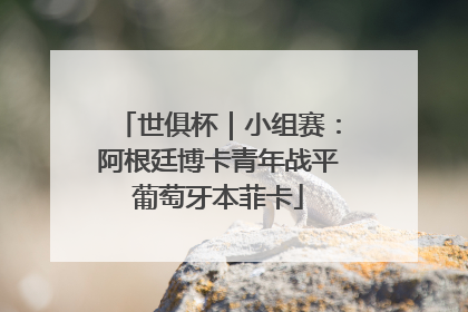 世俱杯｜小组赛：阿根廷博卡青年战平葡萄牙本菲卡