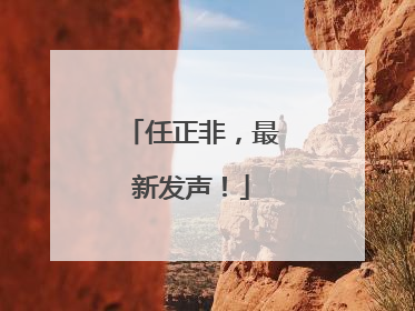 任正非，最新发声！