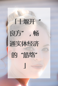 十堰开“良方”，畅通实体经济的“筋络”