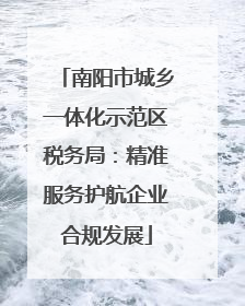 南阳市城乡一体化示范区税务局：精准服务护航企业合规发展