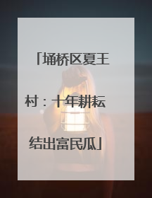 埇桥区夏王村：十年耕耘结出富民瓜