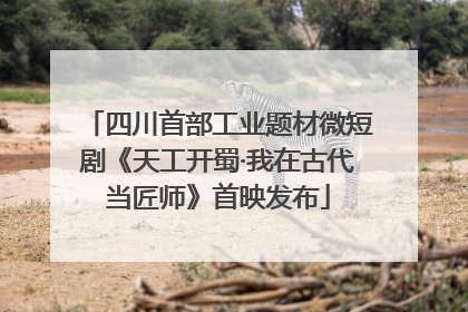 四川首部工业题材微短剧《天工开蜀·我在古代当匠师》首映发布