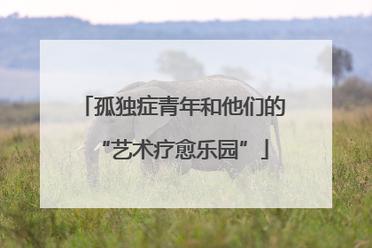 孤独症青年和他们的“艺术疗愈乐园”