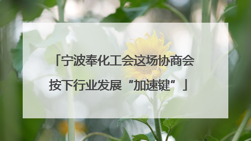 宁波奉化工会这场协商会按下行业发展“加速键”