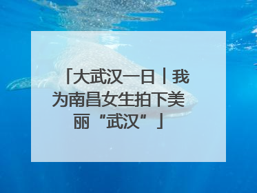 大武汉一日︱我为南昌女生拍下美丽“武汉”