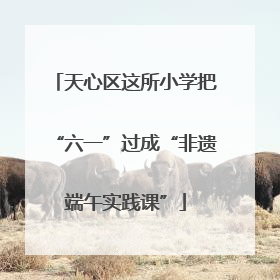 天心区这所小学把“六一”过成“非遗端午实践课”