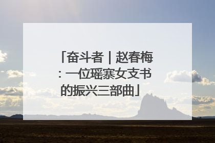 奋斗者｜赵春梅：一位瑶寨女支书的振兴三部曲