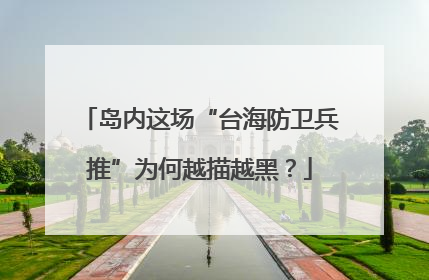 岛内这场“台海防卫兵推”为何越描越黑？