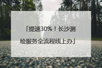 提速30%！长沙测绘服务全流程线上办