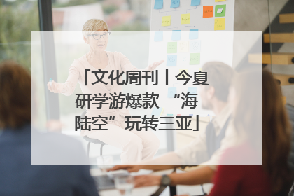 文化周刊丨今夏研学游爆款 “海陆空”玩转三亚