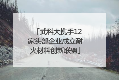 武科大携手12家头部企业成立耐火材料创新联盟