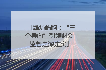 潍坊临朐：“三个导向”引领财会监督走深走实
