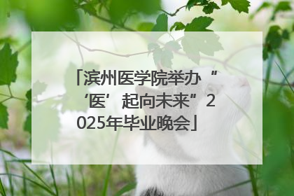 滨州医学院举办“‘医’起向未来”2025年毕业晚会