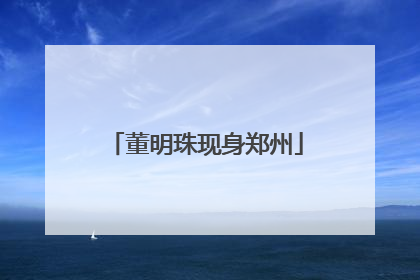 董明珠现身郑州