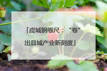 虞城钢卷尺：“卷”出县域产业新刻度