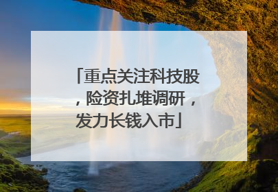 重点关注科技股，险资扎堆调研，发力长钱入市