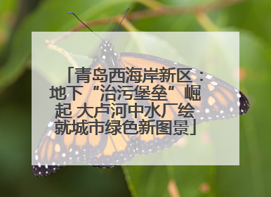 青岛西海岸新区：地下“治污堡垒”崛起 大卢河中水厂绘就城市绿色新图景