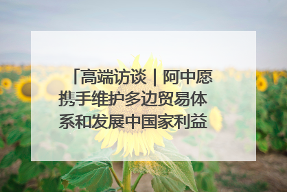高端访谈｜阿中愿携手维护多边贸易体系和发展中国家利益——访阿拉伯议会议长亚马希