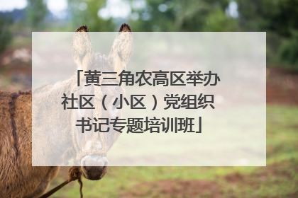 黄三角农高区举办社区（小区）党组织书记专题培训班