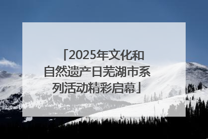 2025年文化和自然遗产日芜湖市系列活动精彩启幕